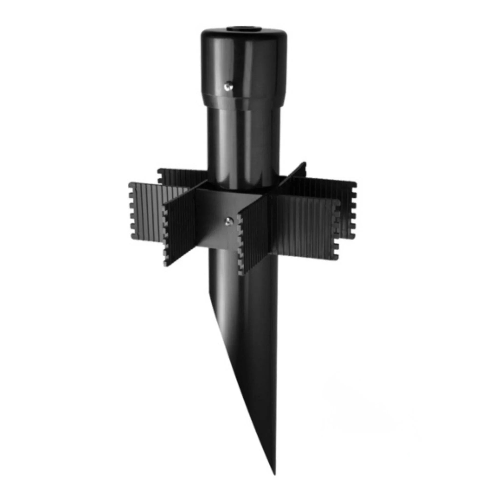 Rab Lighting 17 in. Landscape Mounting Post in Black