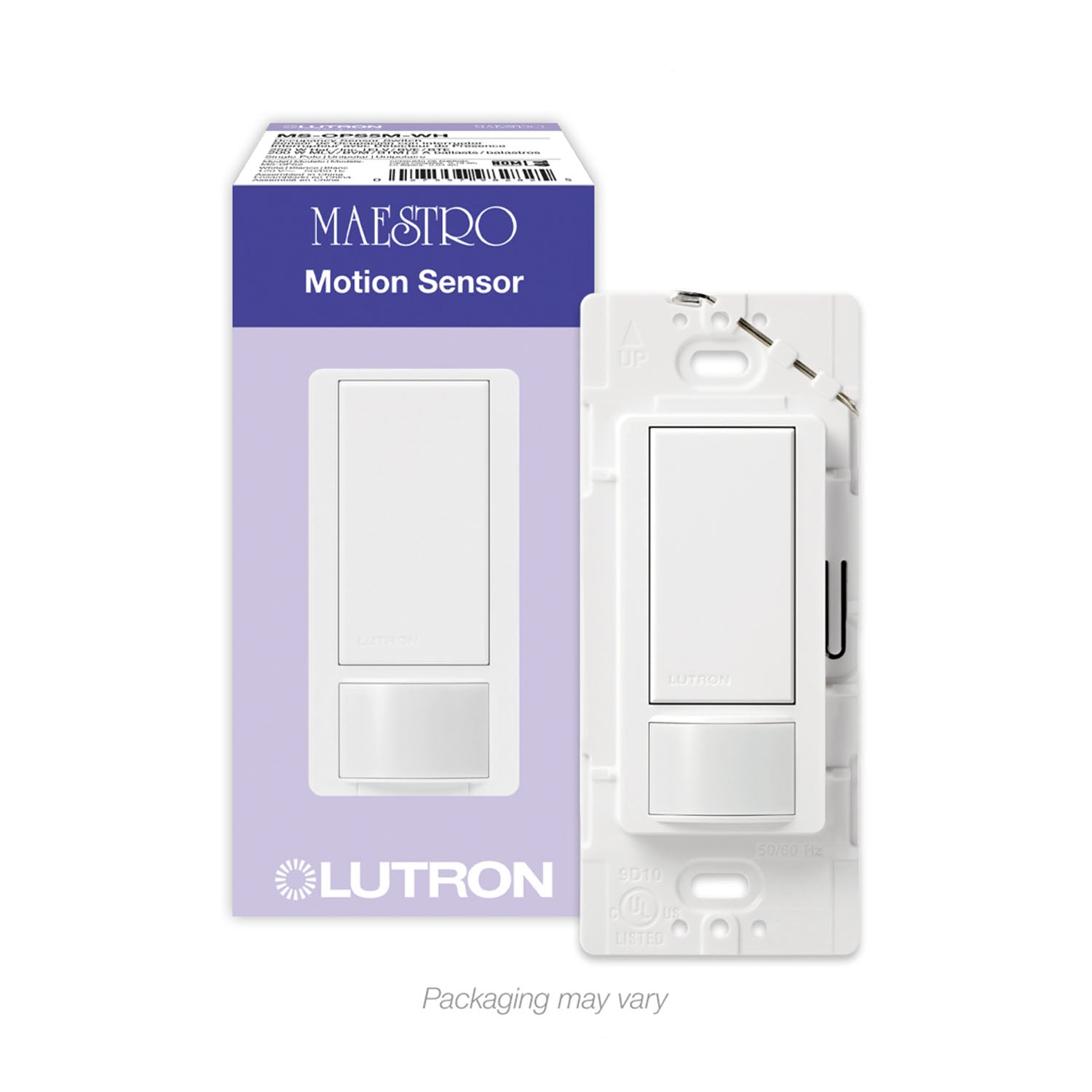 Maestro PIR 180° Occupancy|Vacancy Motion Sensor Switch, 5A, 120V, Light Almond - Bees Lighting