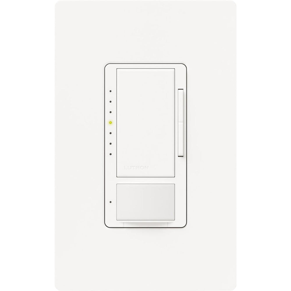 Maestro 120V Occupancy/Vacancy Motion Sensor Switch with LED Dimmer PIR Single Pole/Multi-Location - Bees Lighting