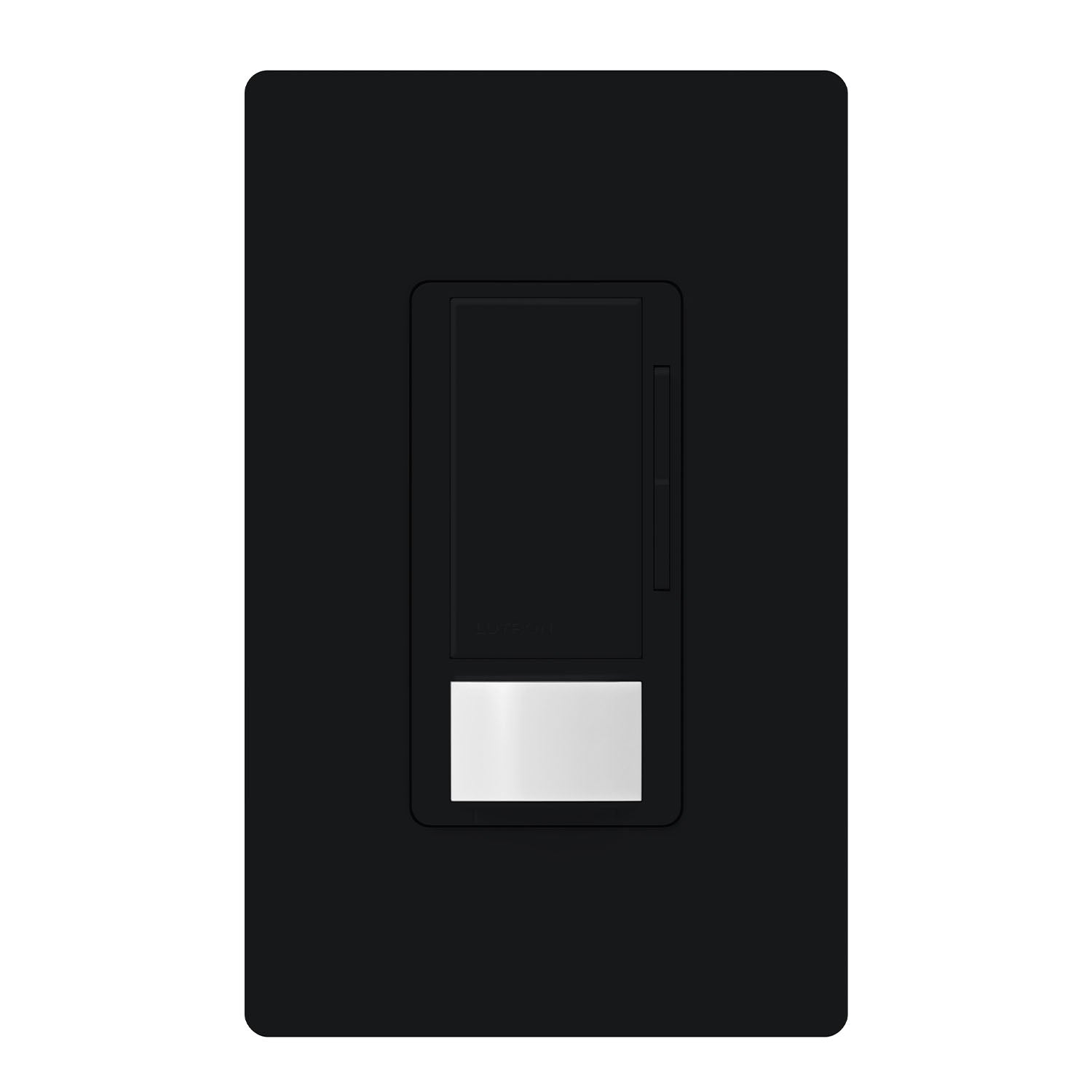Maestro PIR 180° Vacancy Motion Sensor LED+ Dimmer Switch, 150W, 120V, Black - Bees Lighting