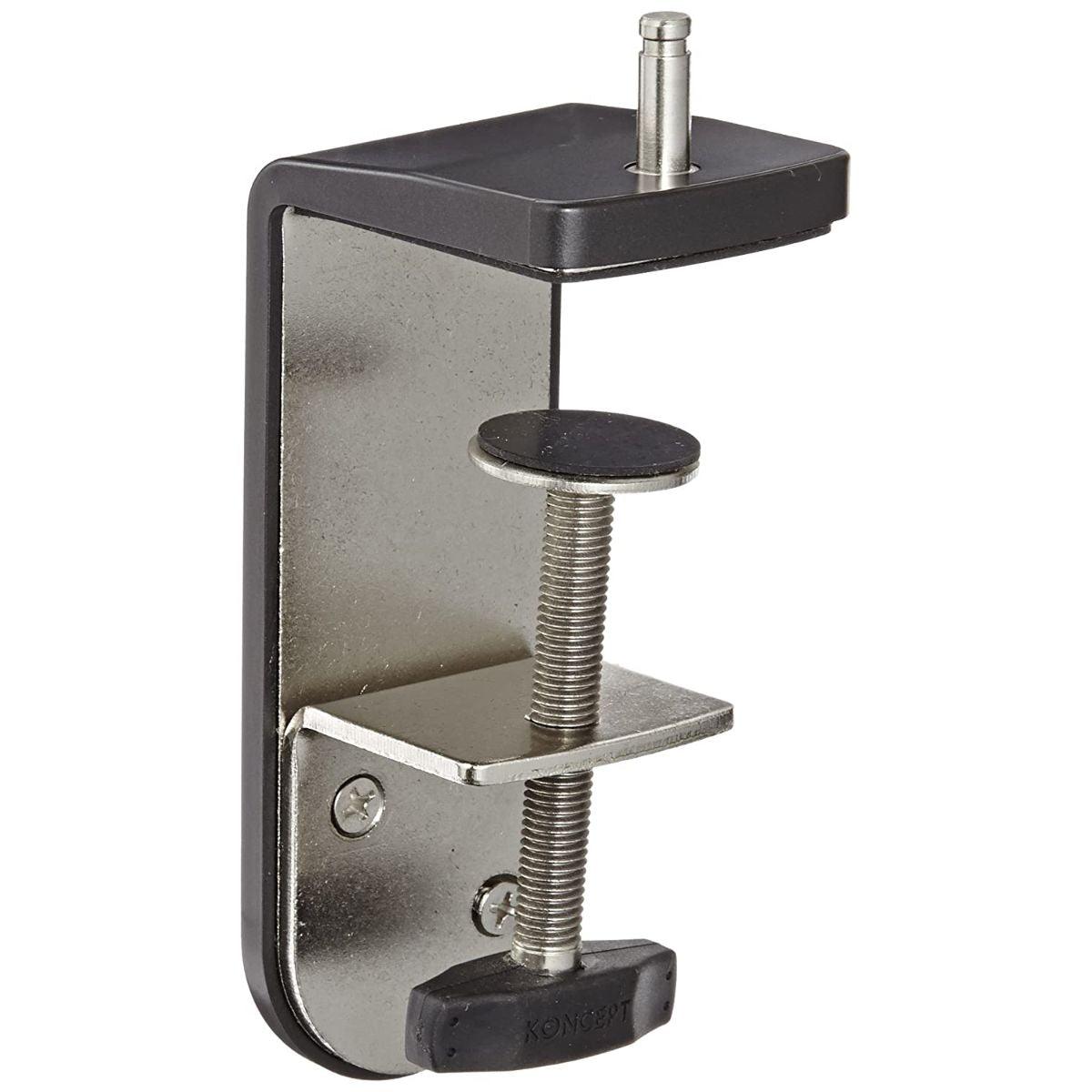 Two-piece Desk Clamp Accesssories Black Finish - Bees Lighting