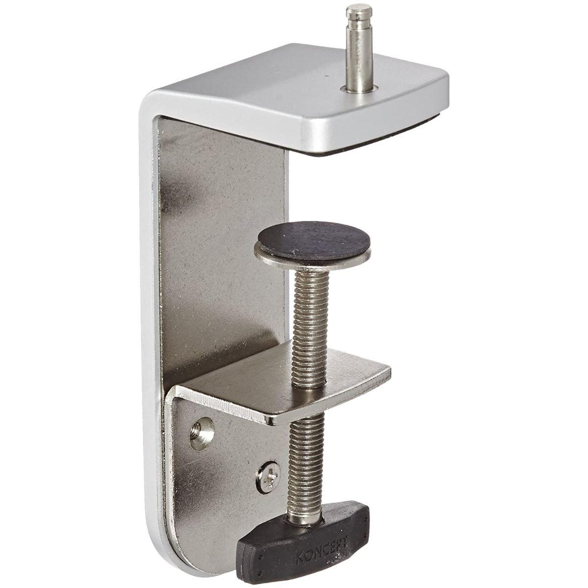 Two-piece Desk Clamp Accesssories Silver Finish