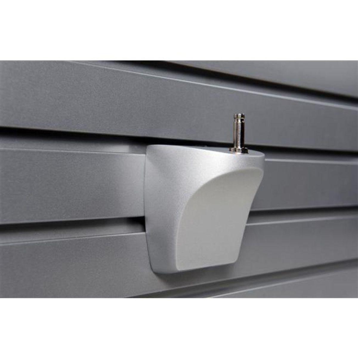 Slatwall Mount Accesssories Silver Finish