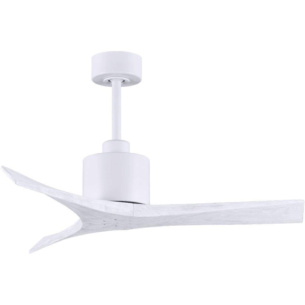 Mollywood 42 Inch Propeller Outdoor Ceiling Fan With Remote And Wall Control