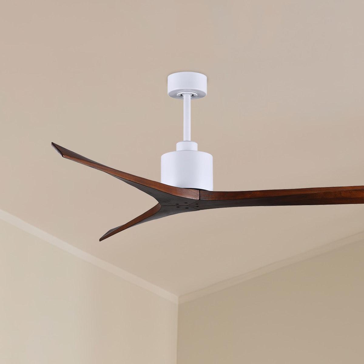 Mollywood 60 Inch Propeller Outdoor Ceiling Fan With Remote And Wall Control
