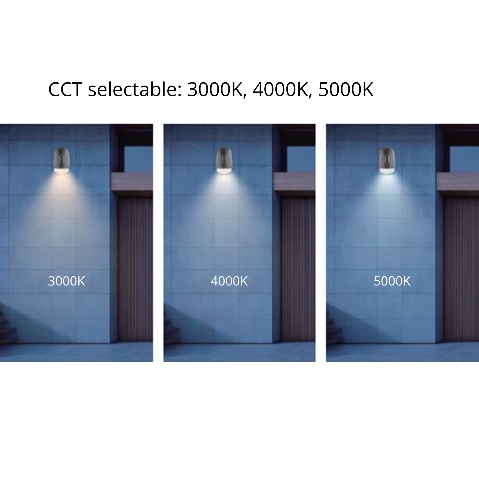 GLT LED Emergency Wall Mount 2660 Lumens 20W Selectable CCT 120-277V Photocell Bronze