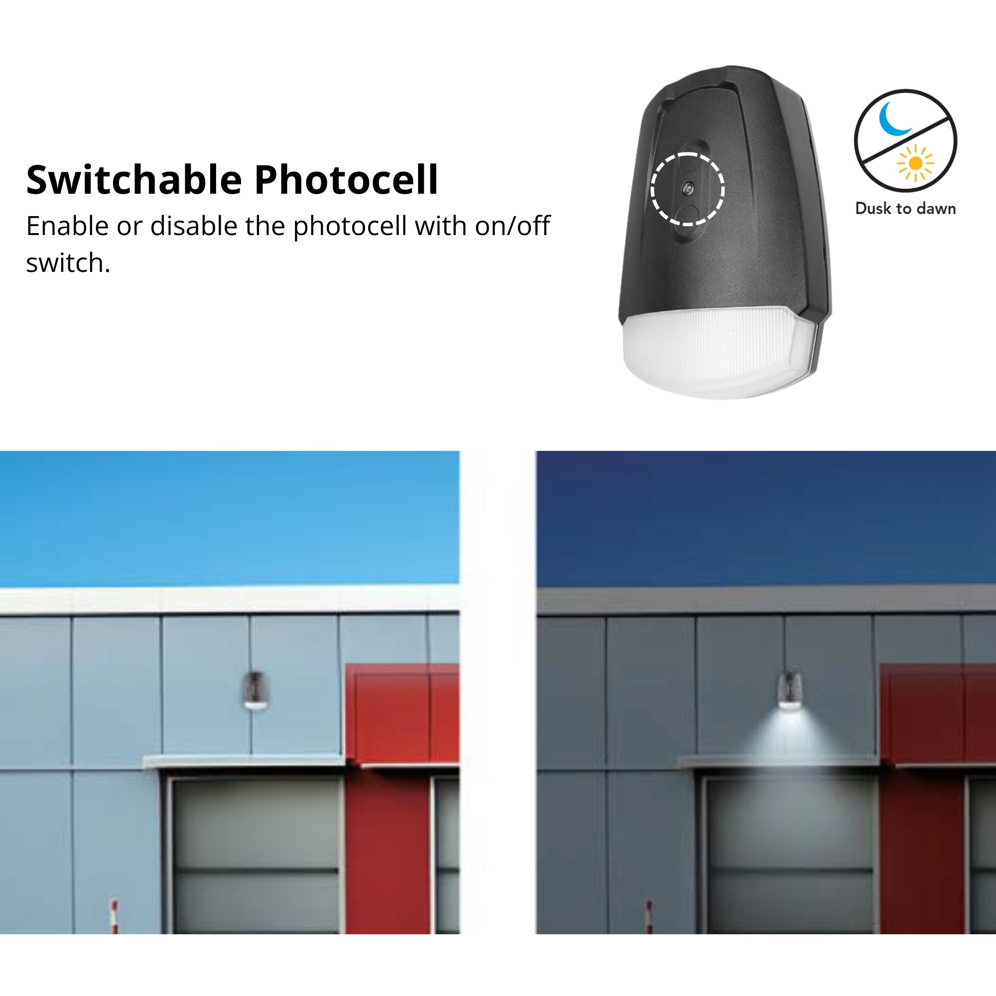 GLT LED Emergency Wall Mount 2660 Lumens 20W Selectable CCT 120-277V Photocell Bronze