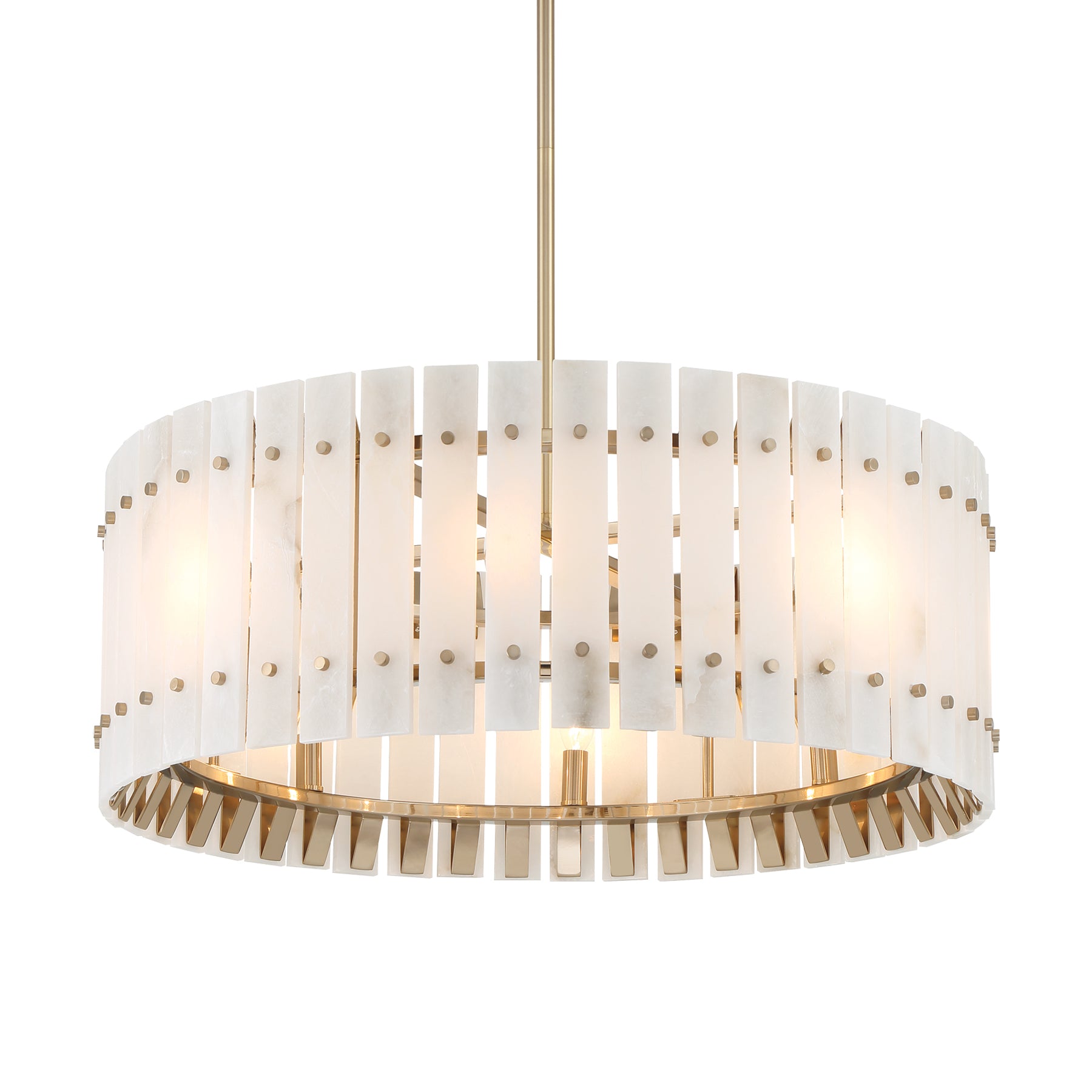 Bardon Pendant Light Brass Finish - Bees Lighting