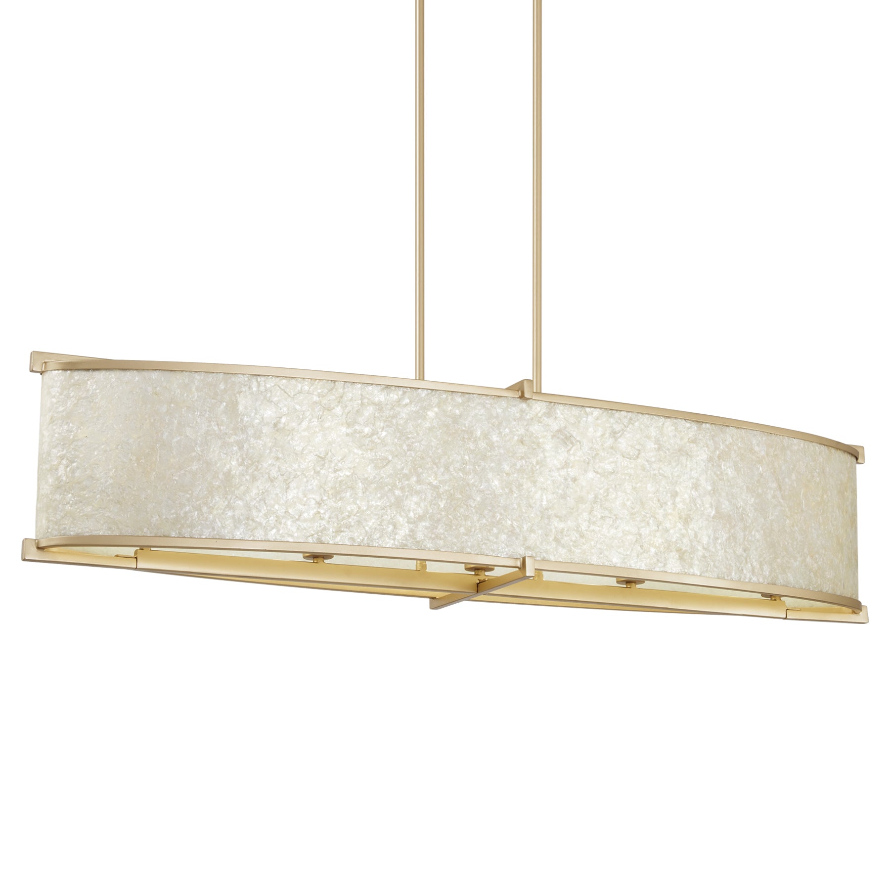 Sommers Bend 48" 5 Lights Kitchen Island Gold Finish - Bees Lighting