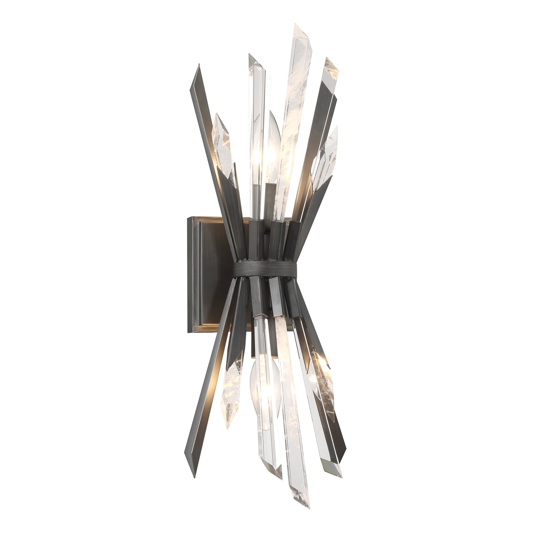 Elsa Wall Sconce Gray Finish - Bees Lighting