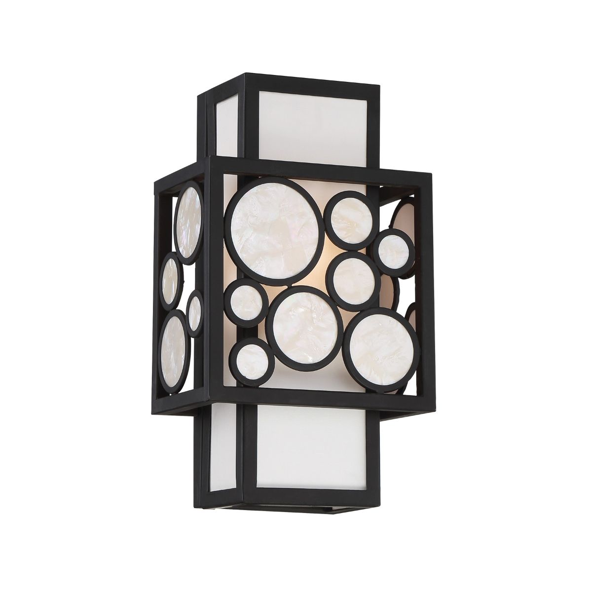 Mosaic 14 in. Flush Mount Sconce Oil Rubbed Bronze finish
