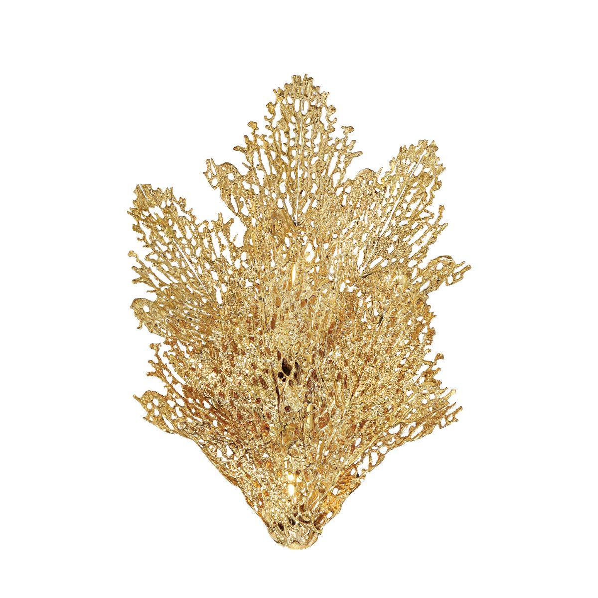 Evergold 11 in. LED Flush Mount Sconce Vintage Brass finish