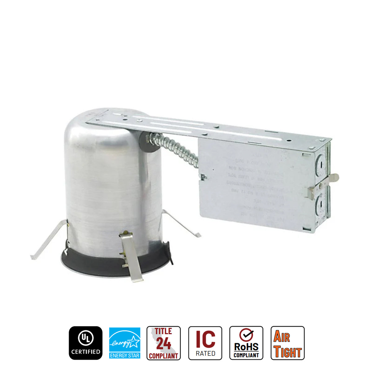 LED Remodel Housing, 4 in, IC Air-Tight, Quick Connect - Bees Lighting