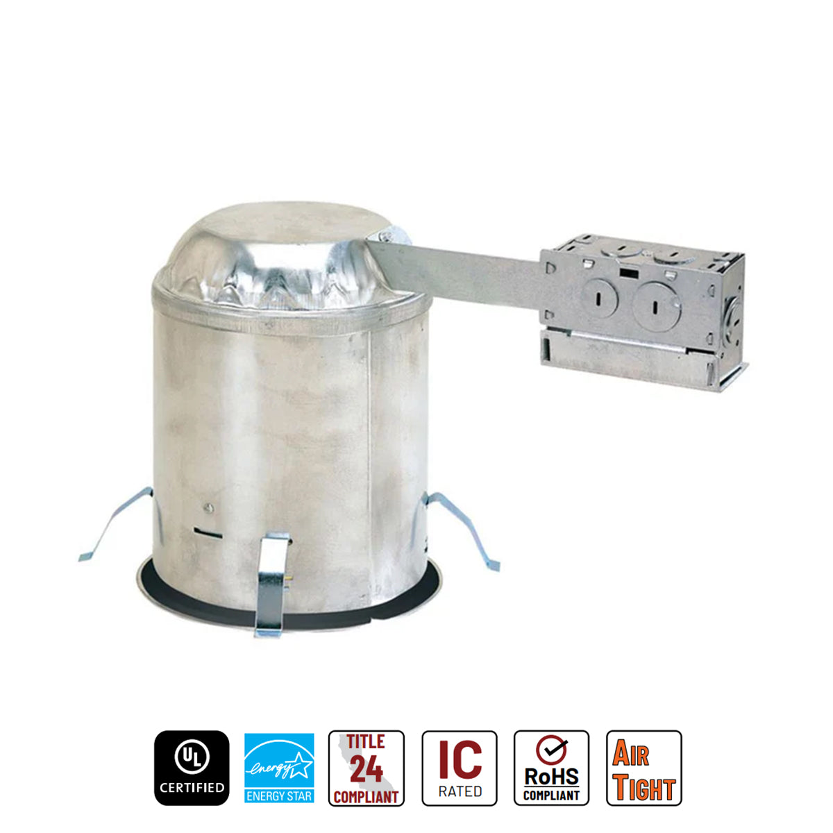 LED Remodel Housing, 5 in, IC Air-Tight, Quick Connect - Bees Lighting