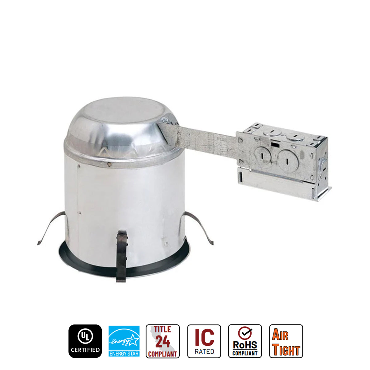 LED Remodel Housing, 6 in, IC Air-Tight, Quick Connect - Bees Lighting