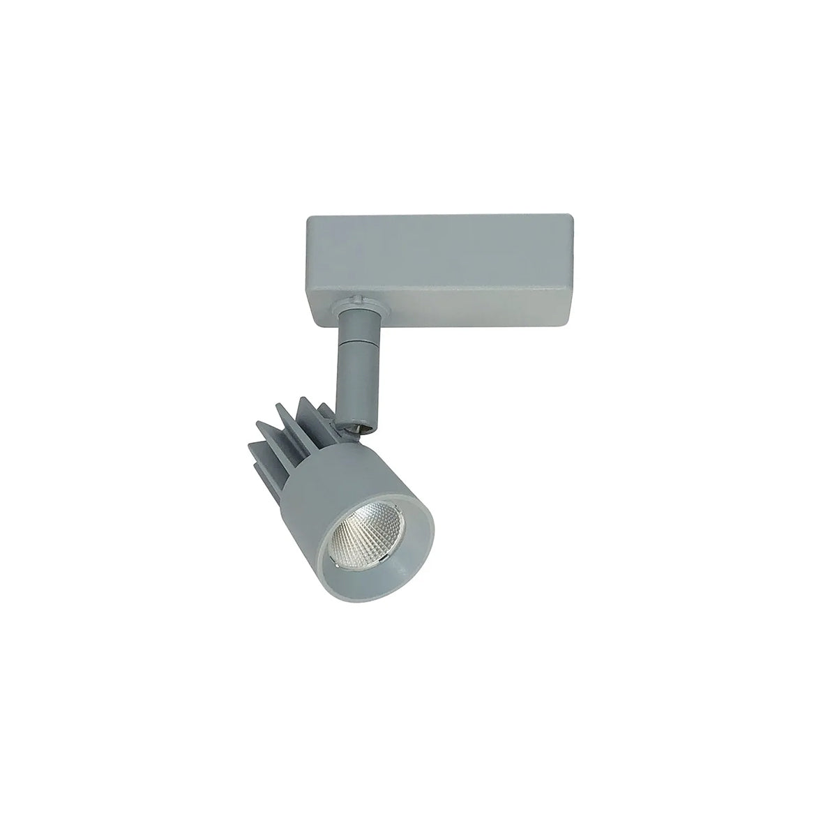 Aiden LED Track Head 10W 800 Lumens 3000K, Halo, 25° / 43°, Silver - Bees Lighting