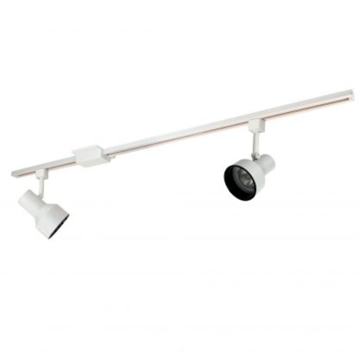 Track Kit 2ft 2 Lights 50W Max. PAR20, Halo, White