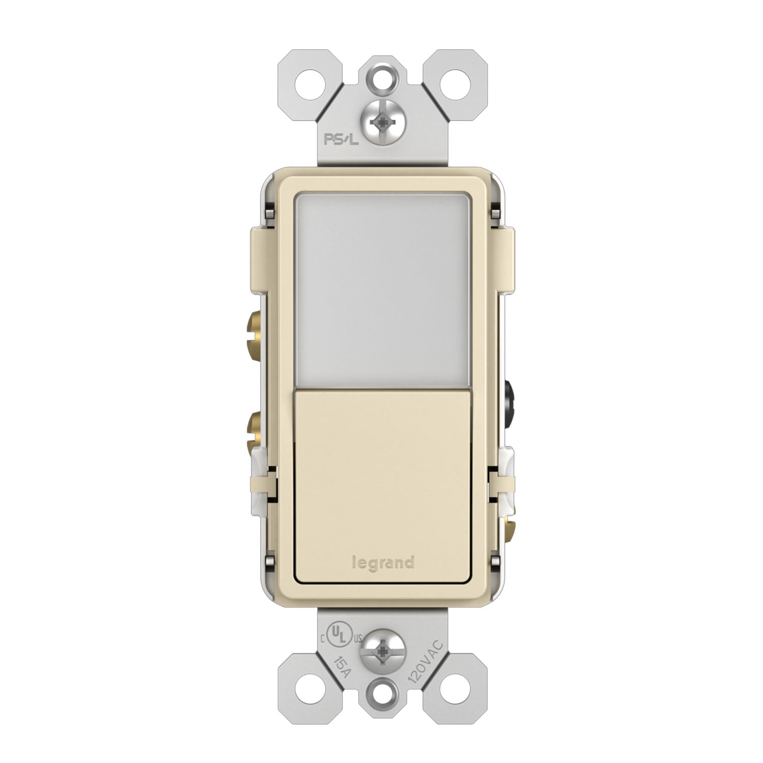 radiant 3-Way Rocker Switch with Night Light - Bees Lighting