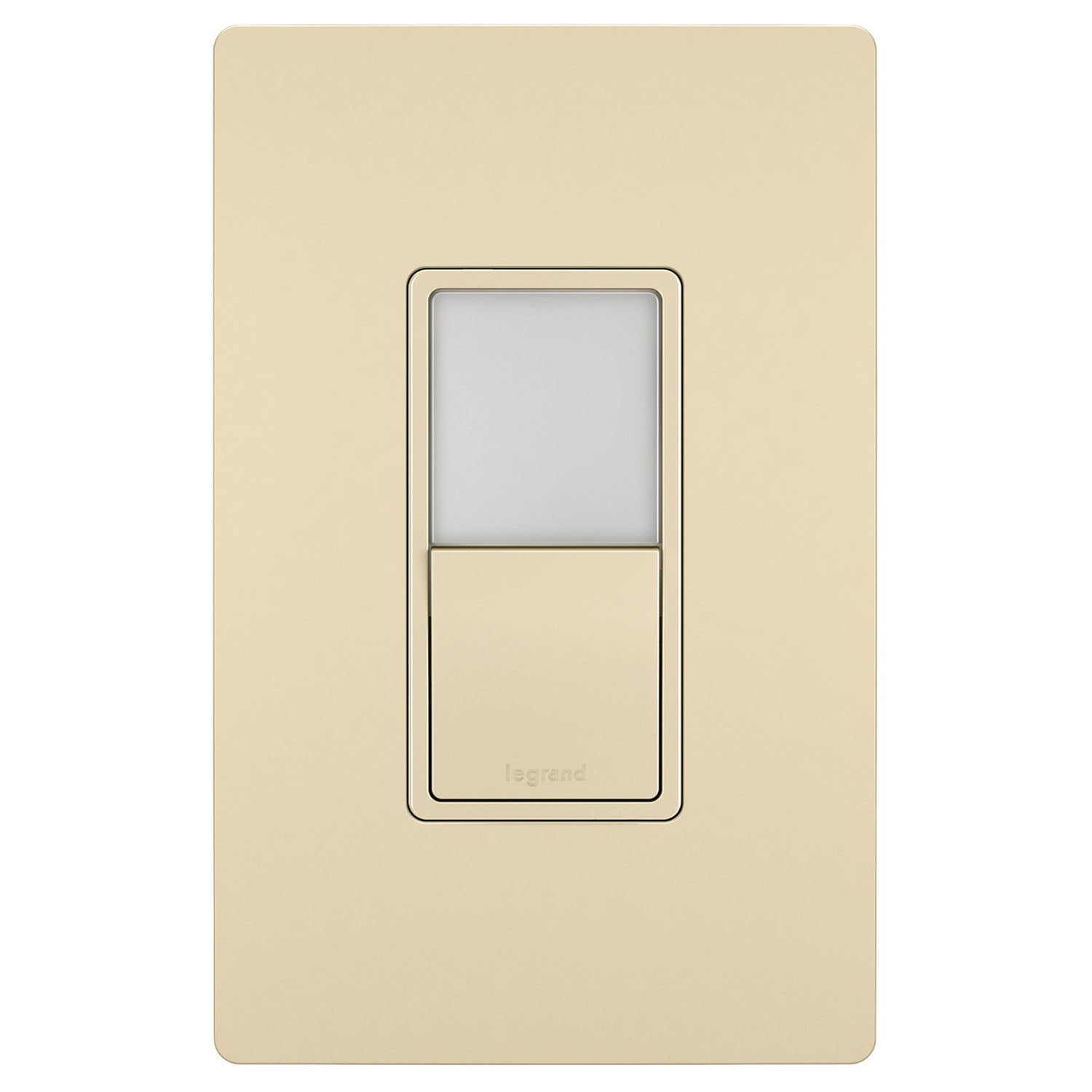 radiant 3-Way Rocker Switch with Night Light, 15-Amp, 120V, Light Almond - Bees Lighting