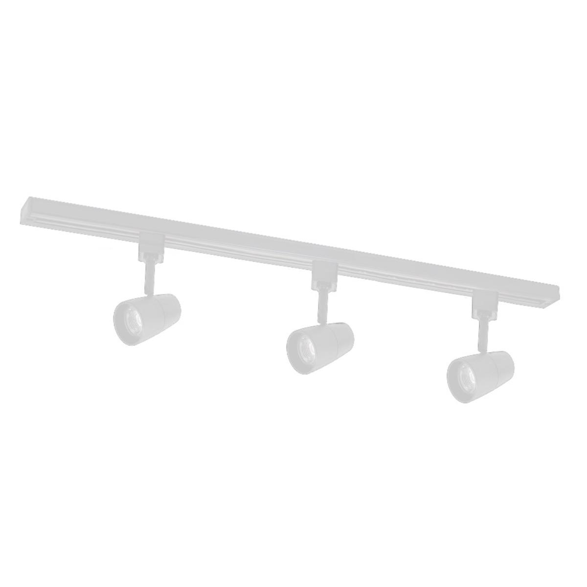 Mac 4ft 3 Lights LED Track Kit 30W 2100 Lumens - Bees Lighting
