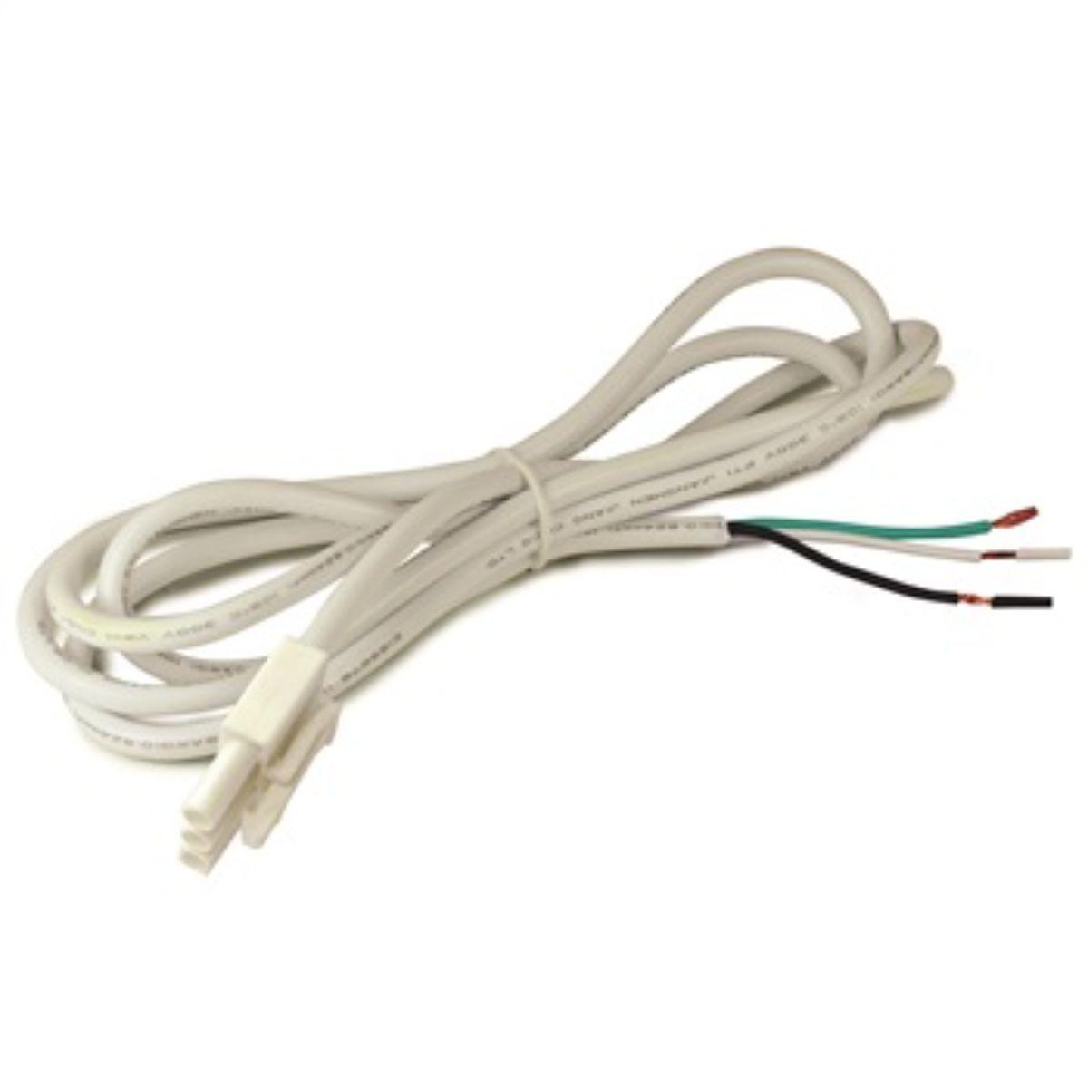 LEDUR 72in. Hardwire Connector, White - Bees Lighting