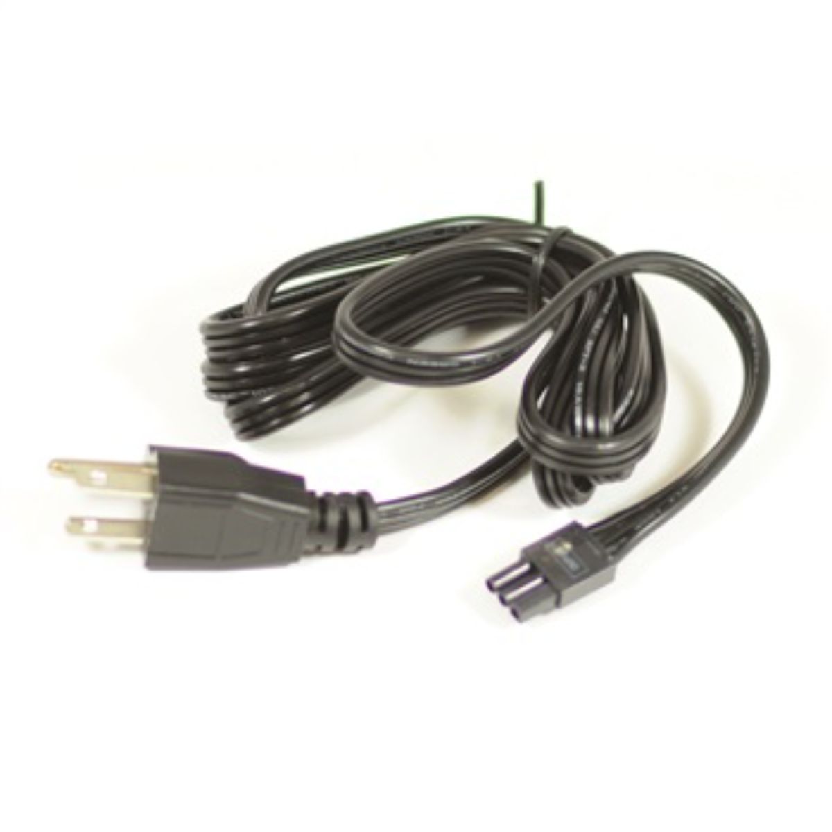 LEDUR 72in. Cord & Plug, Black - Bees Lighting