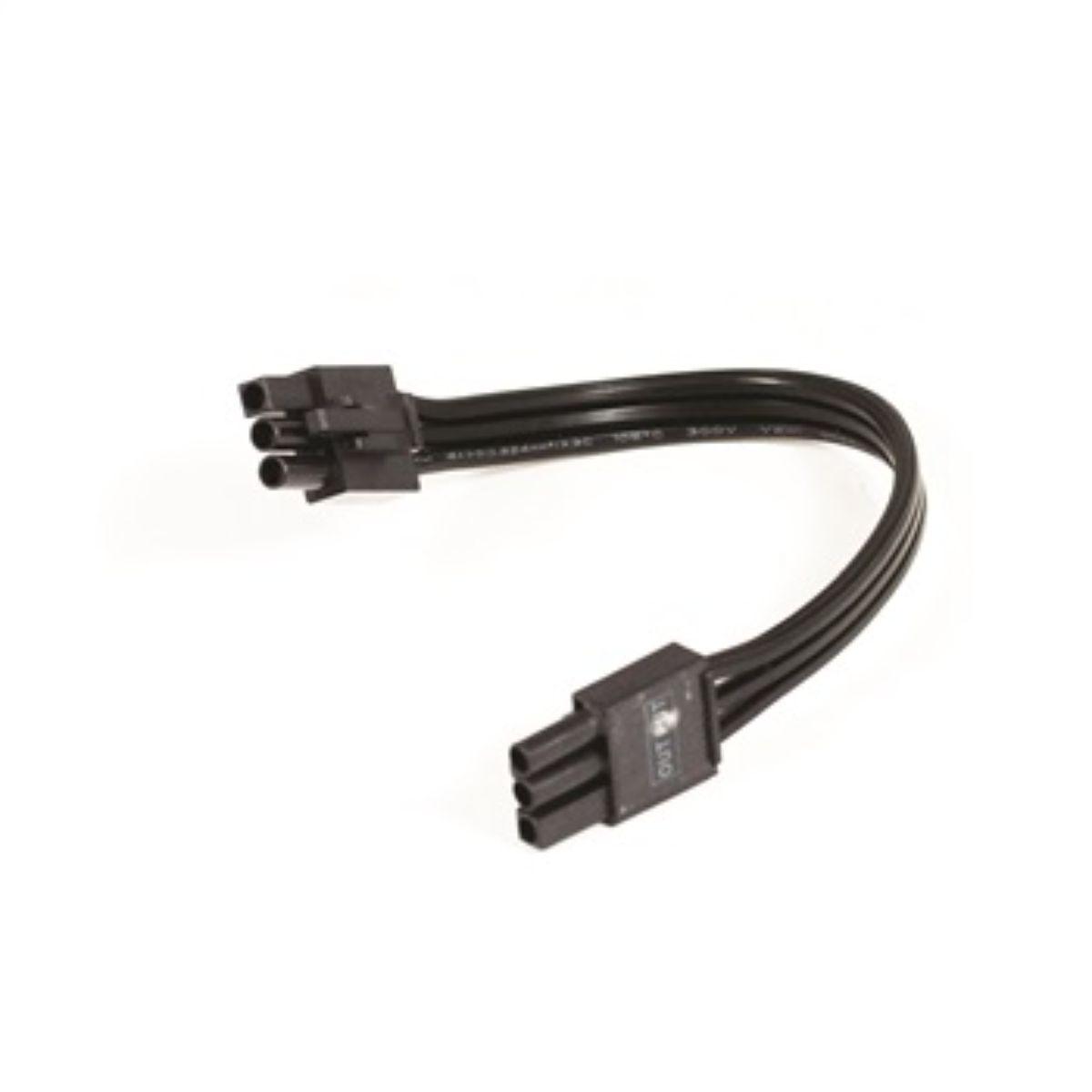 LEDUR 72in. Jumper Cable, Black - Bees Lighting