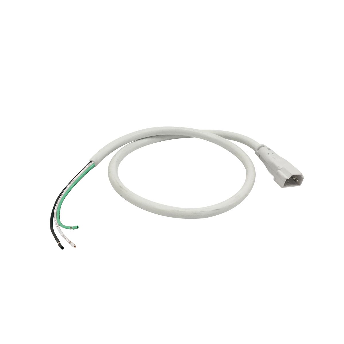 72in. 3-Wire Hardwire Connector for Bravo FROST LED Under Cabinet Lights - Bees Lighting