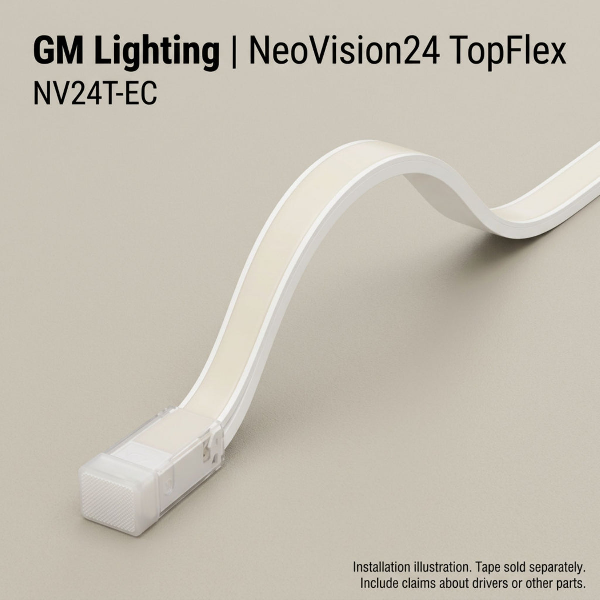 GM Lighting NeoVision24 TopFlex NV24T-EC End Cap