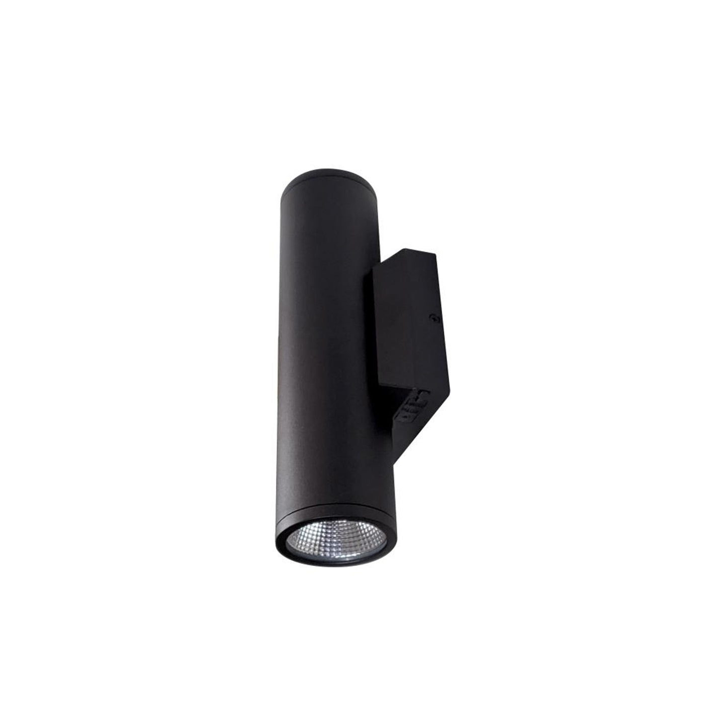 LED Outdoor Cylinder Wall Light, Up/Down Light, 35W, 3000lm, 30K/40K/50K, 120-277V, Bronze - Bees Lighting