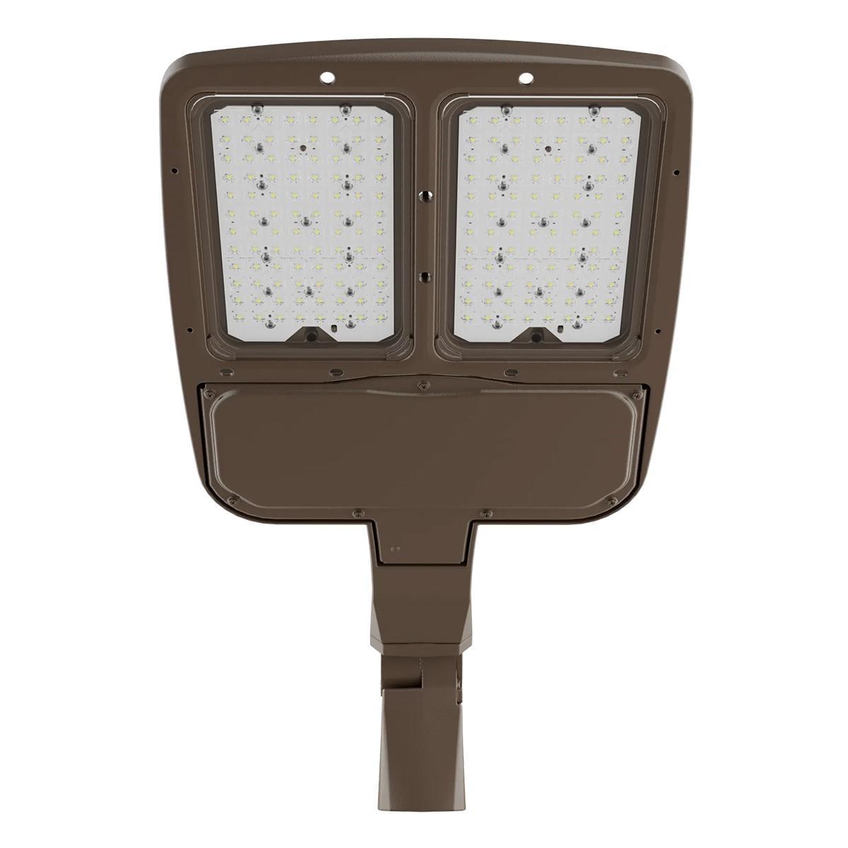 LED Pole Light, 4000K Side Arm/Slipfitter Mount 120-277V, 2000W Replaceable - Bees Lighting