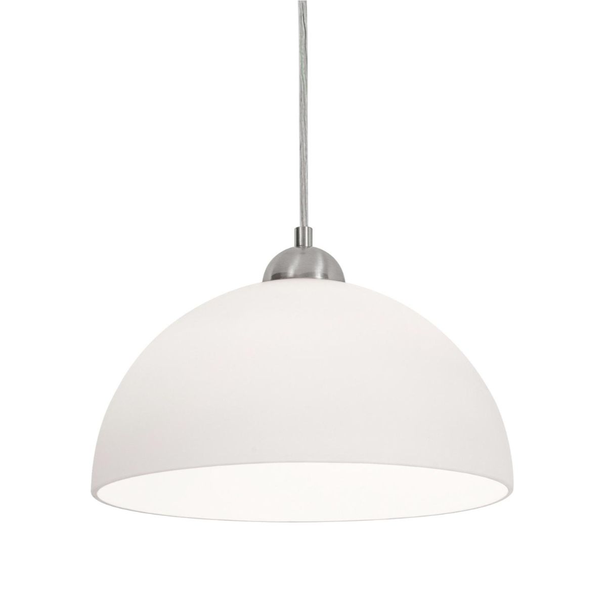 Otis 12 in. Pendant Light Satin Nickel Finish - Bees Lighting