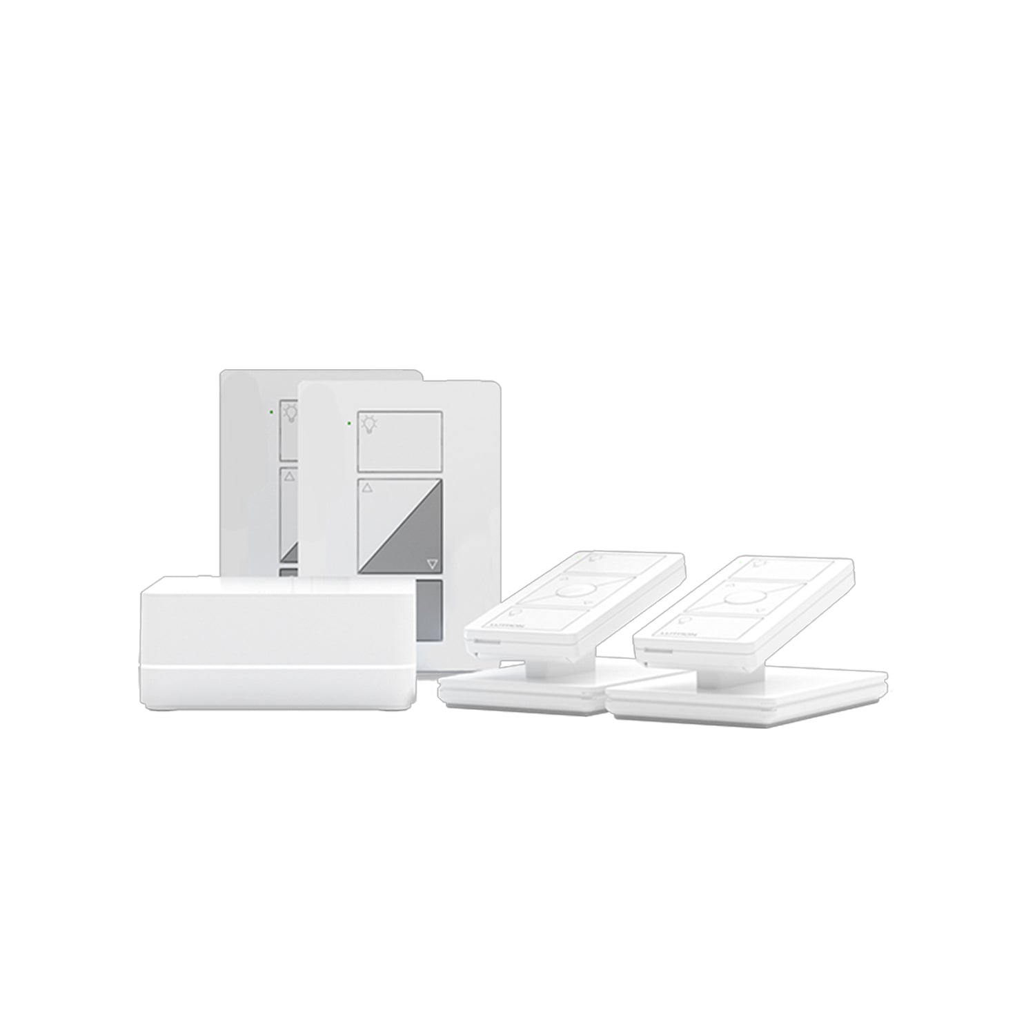 Caseta Wireless Smart Plug-In Dimmer Switch (2 count) Smart Bridge, Pico Remote Control Kit - Bees Lighting