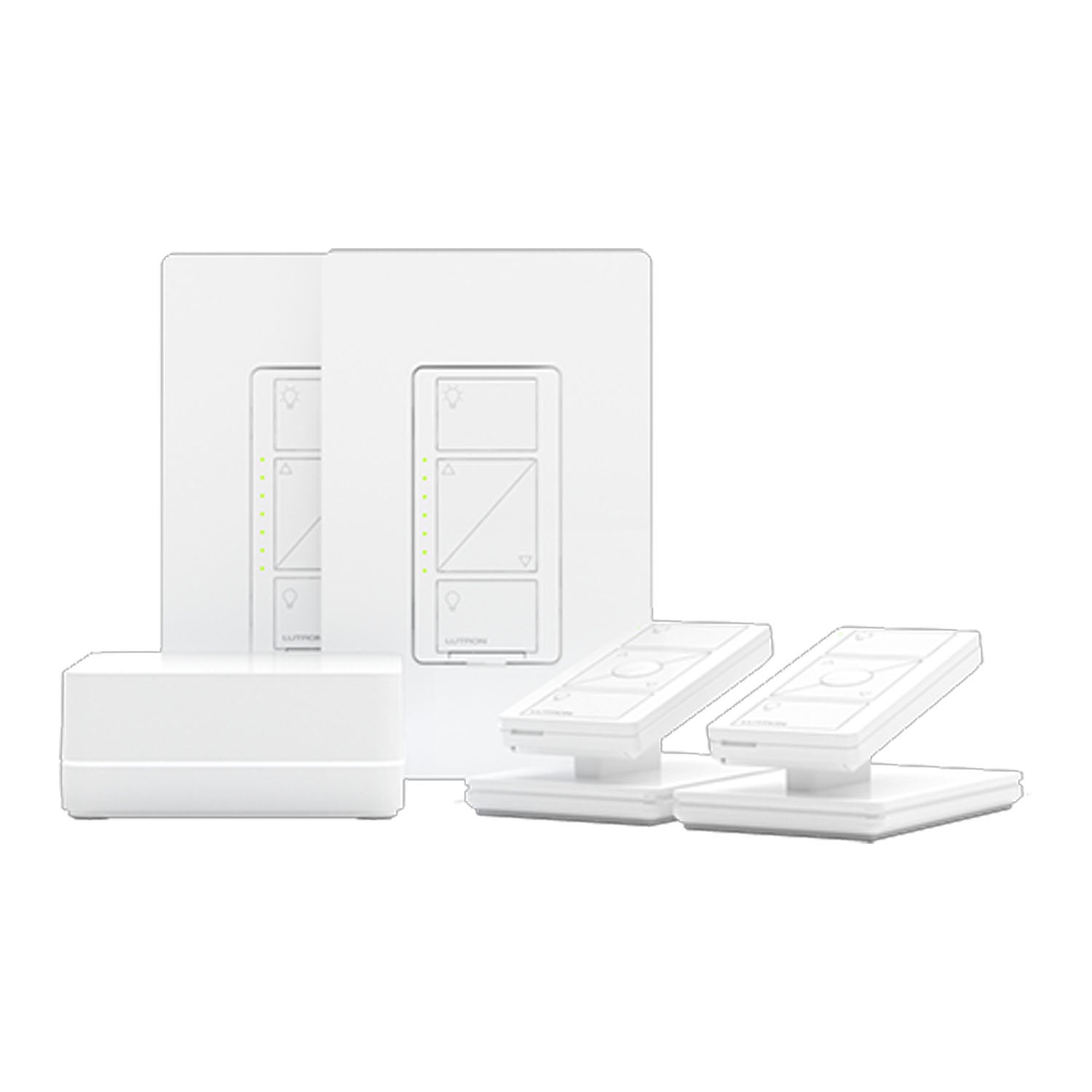 Lutron P BDG PKG2W Caseta Wireless 2 Dimmer Kit