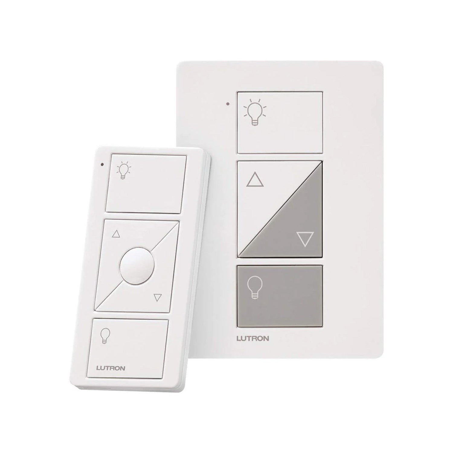 Caseta Wireless Smart Plug Lamp Dimmer and Pico Remote Kit, White - Bees Lighting
