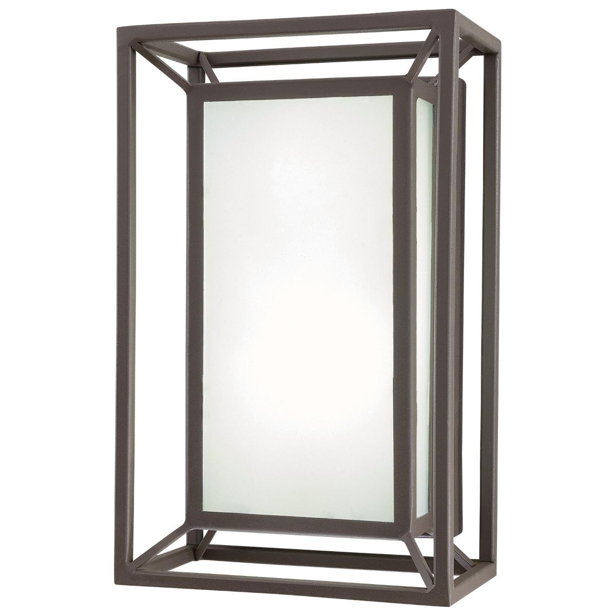 Outline 11 in. LED Outdoor Wall Sconce Bronze Finish