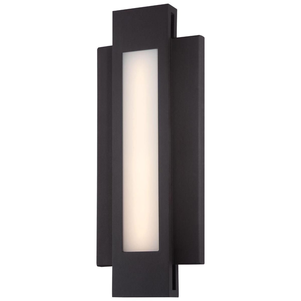 Insert 17 in. LED Outdoor Wall Sconce Bronze Finish - Bees Lighting