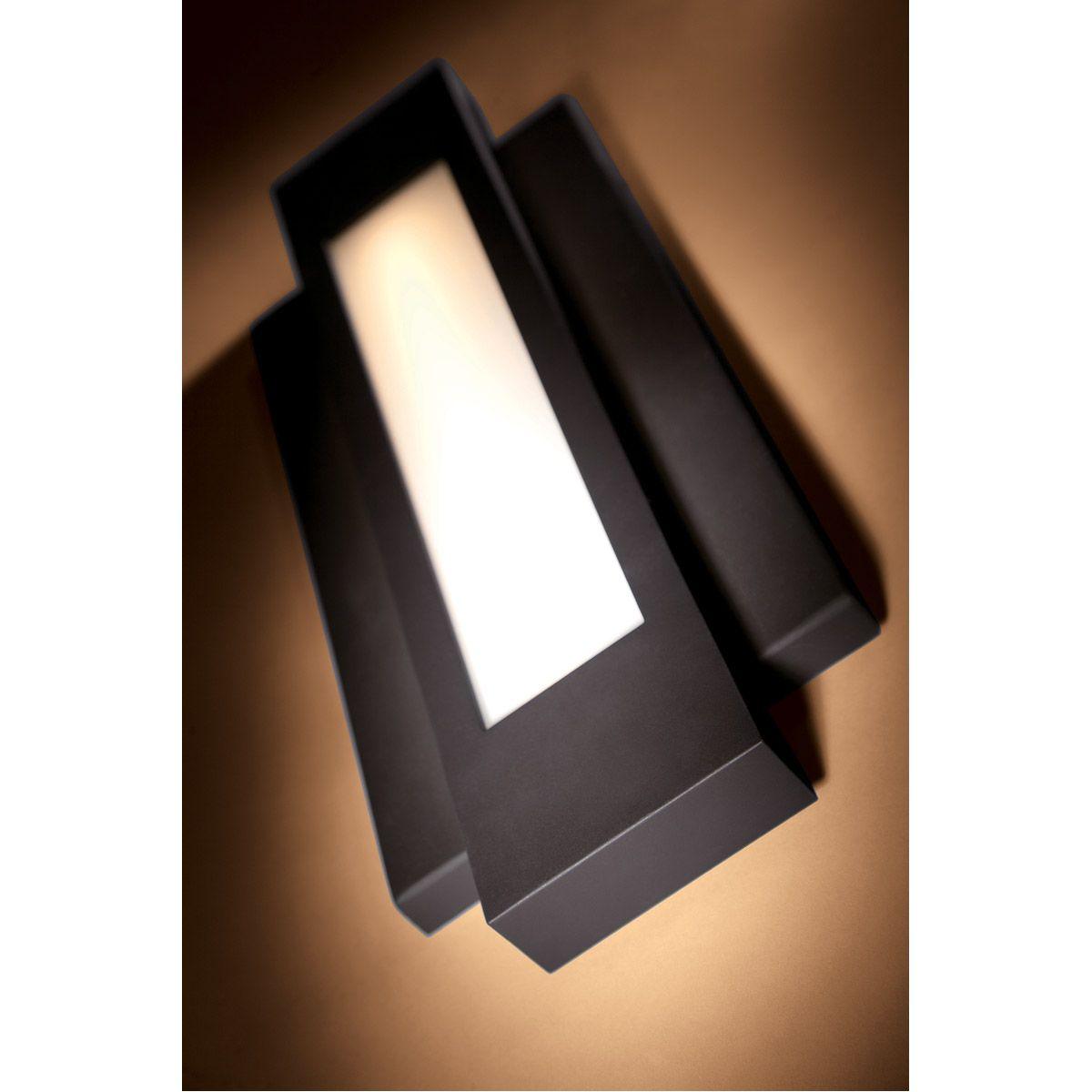 Insert 17 in. LED Outdoor Wall Sconce Bronze Finish - Bees Lighting