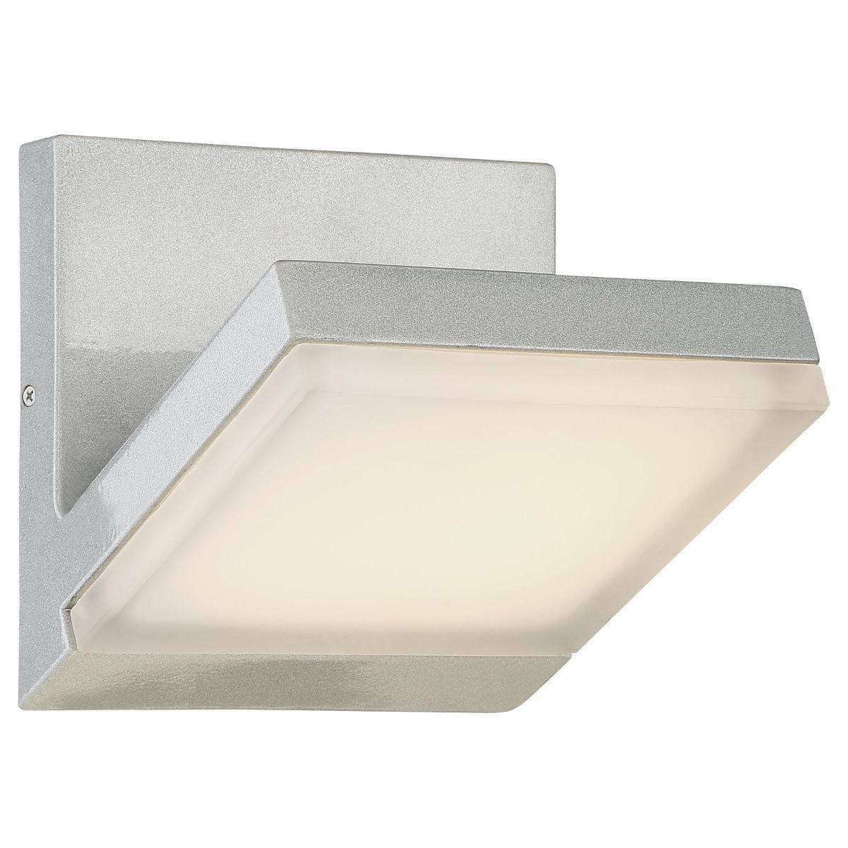 Angle 6 in. LED Outdoor Wall Sconce