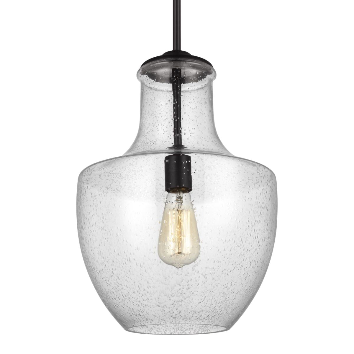 Baylor 12 in. Pendant Light Bronze Finish - Bees Lighting