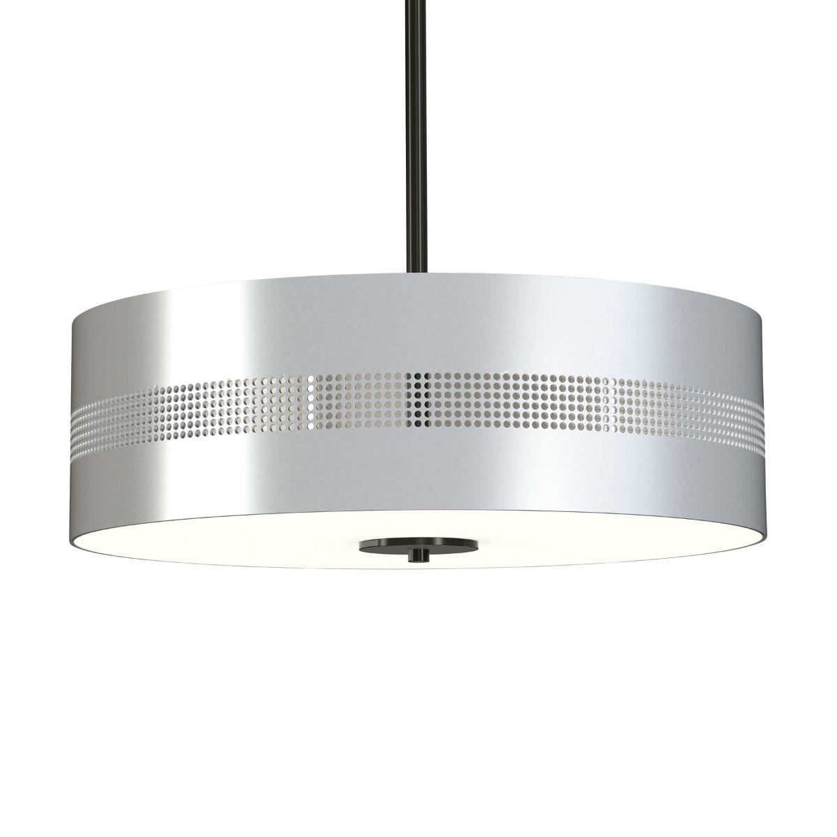 Grid 3 16 in. 4 Lights Pendant Light Brushed Nickel finish - Bees Lighting