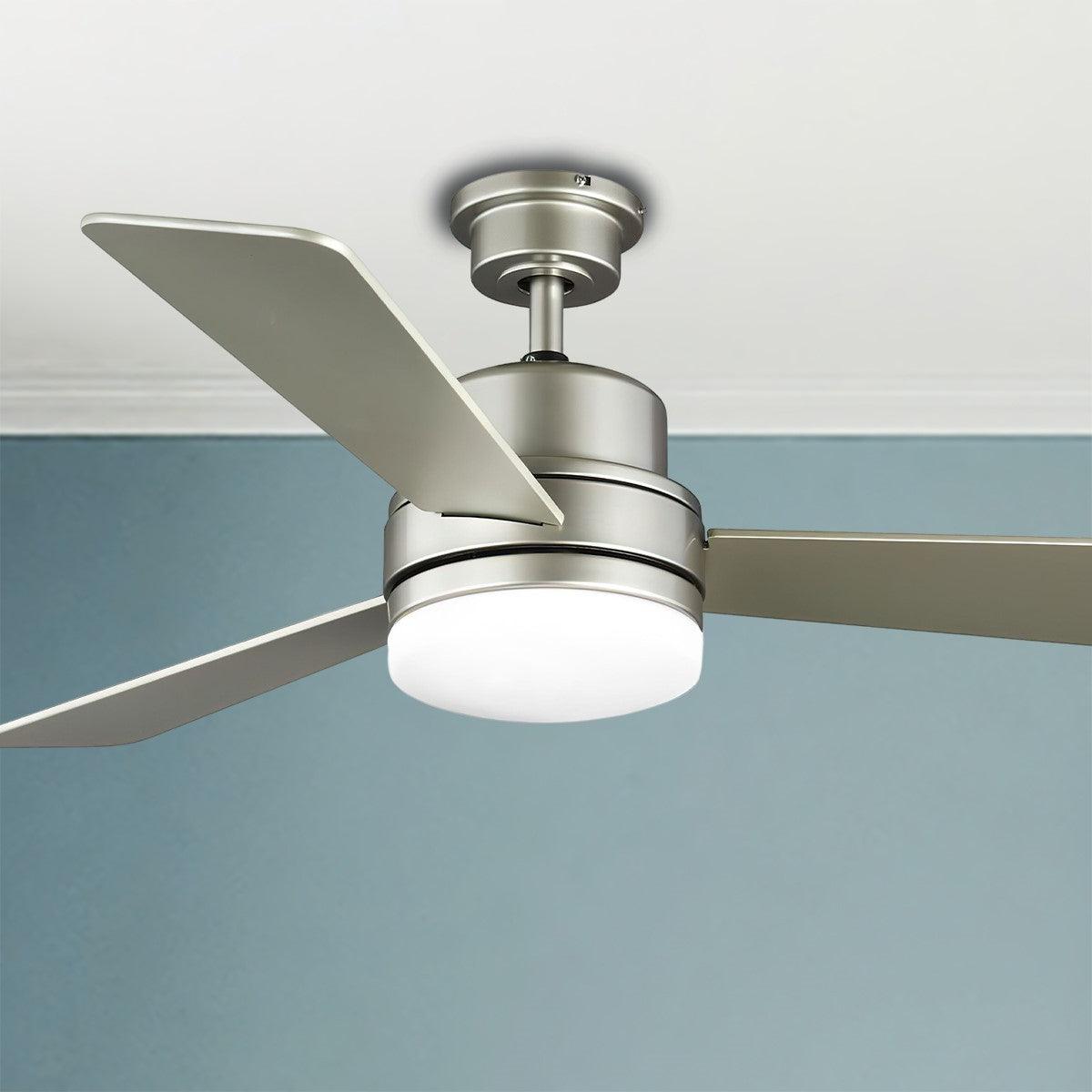 Trevina II 52 Inch Modern Ceiling Fan With Light