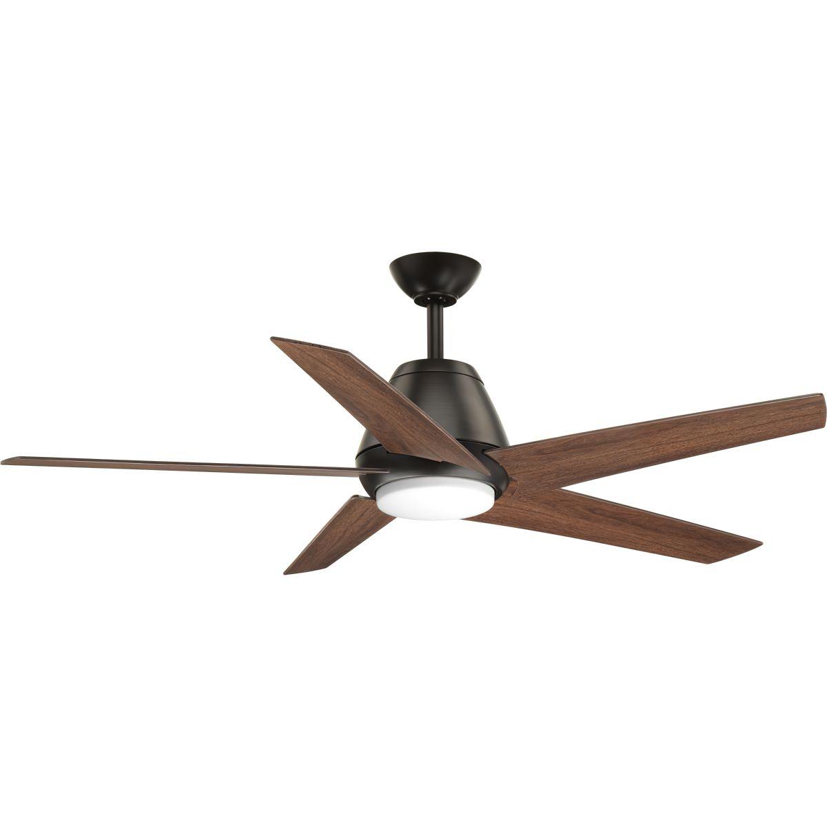 Gust 54 Inch Traditional Ceiling Fan With Light And Remote