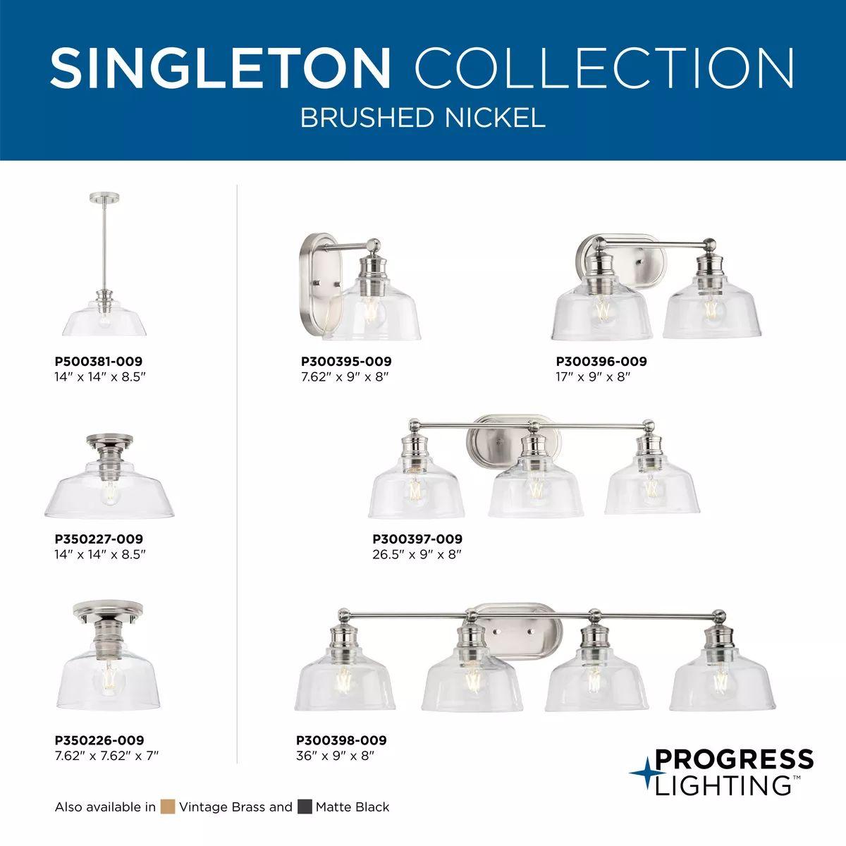 Singleton 17 in. 2 Lights Vanity Light - Bees Lighting