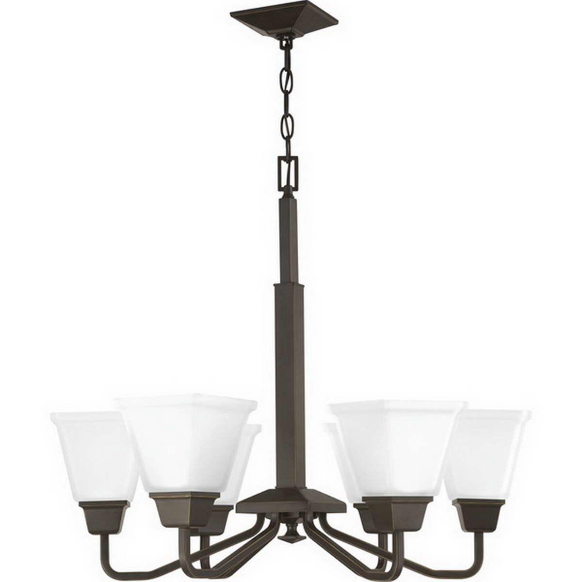 Clifton Heights 26 in. 6 Lights Chandelier - Bees Lighting