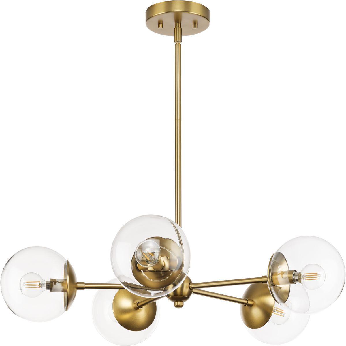 Atwell 28 in. 5 Lights Chandelier