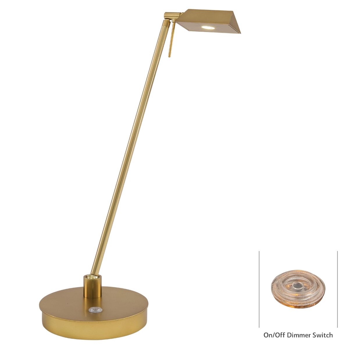George's Reading Room 1 Light Cone LED Pharmacy Table Lamp