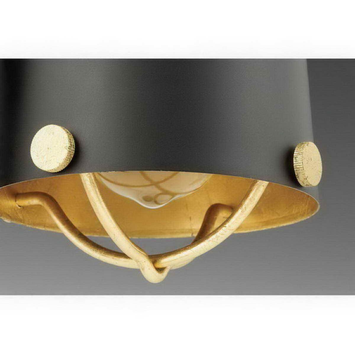 Era 13 in. Pendant Light Black Finish