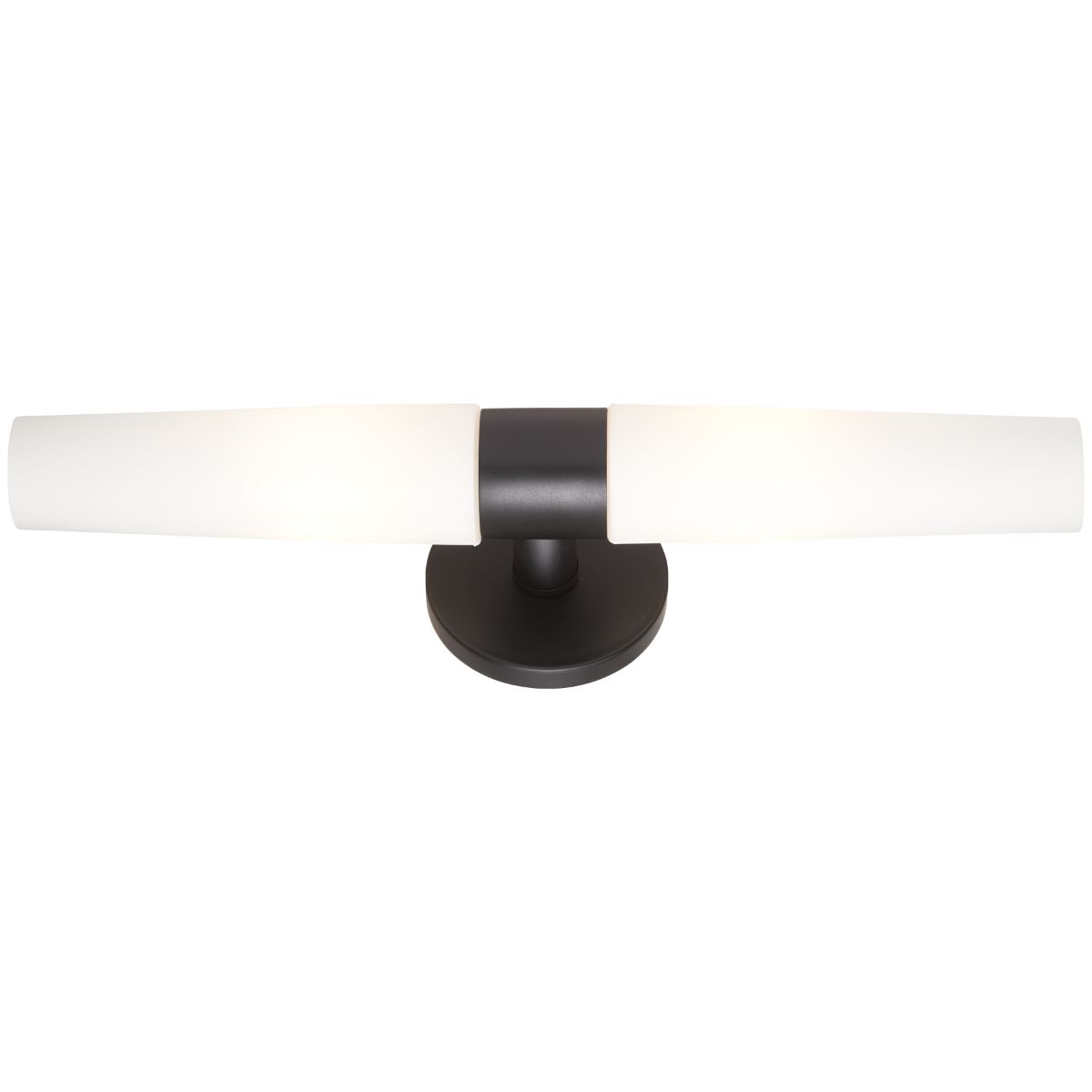 Saber 20 in. 2 Lights Bath Bar Black finish - Bees Lighting