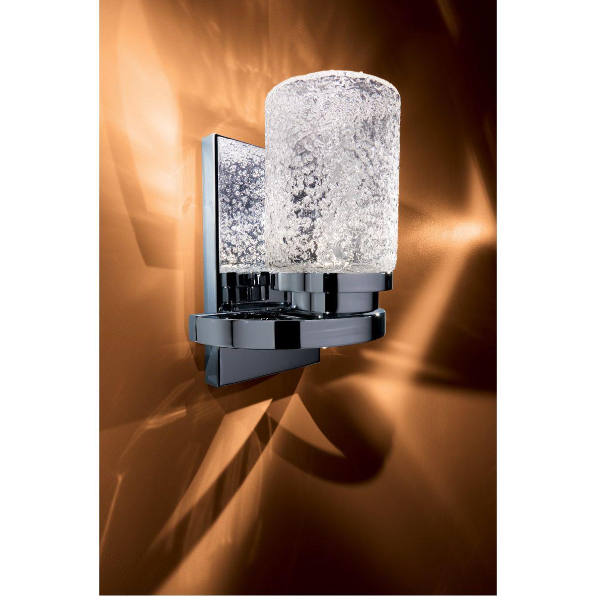 Brilliant 9 in. LED Wall Light Chrome finish - Bees Lighting